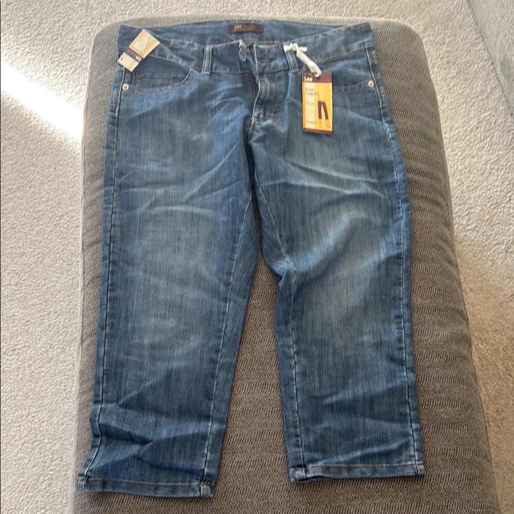Lee Low Capri Stretch Jeans